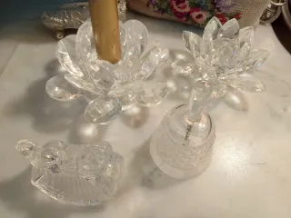 Fiori di cristallo vintage