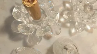 Fiori di cristallo vintage