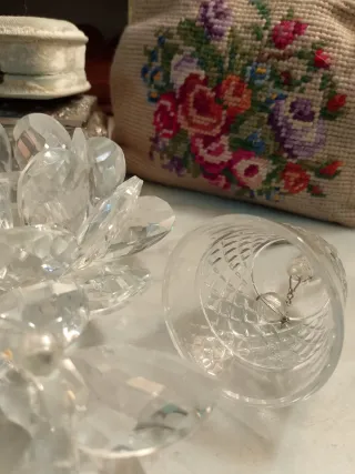 Fiori di cristallo vintage