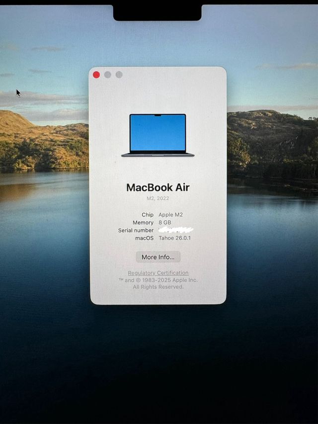 MacBook Air M2 Midnight Blue