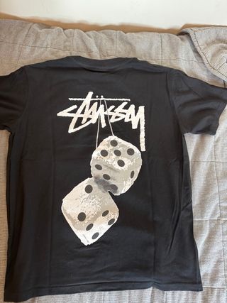 Camiseta Stussy Negra Dados
