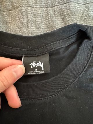 Camiseta Stussy Negra Dados