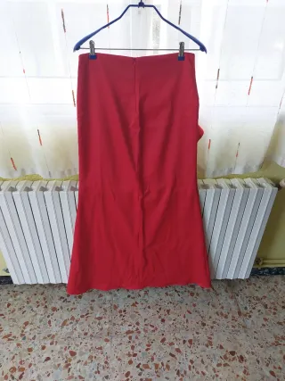 Conjunto fiesta roja y blanca