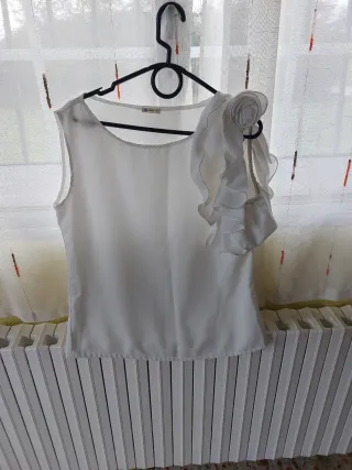 Conjunto fiesta roja y blanca