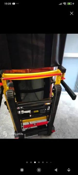 Silla eléctrica para el traslado de personas