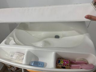 Bañera cambiador bebé