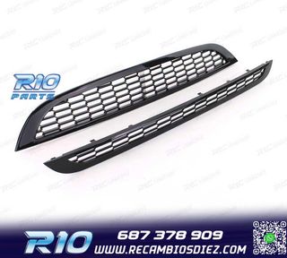 PARRILLA MINI COOPER S 01-06 NEGRO BRILLO