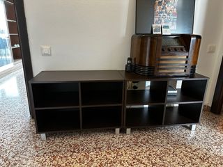 Aparador Comedor Madera Oscura