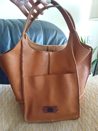 Bolso BIBA Homer Piel Marrón