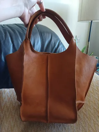 Bolso BIBA Homer Piel Marrón