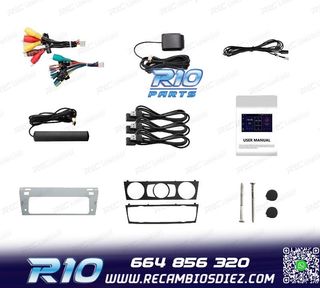 RADIO GPS ANDROID 12 PARA BMW E90 E91