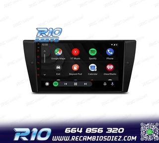 RADIO GPS ANDROID 12 PARA BMW E90 E91