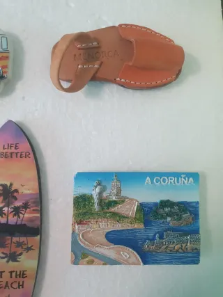 Lote 7 Imanes Nevera Viajes