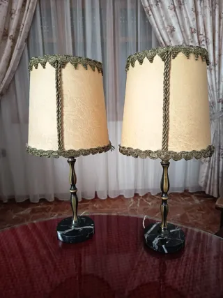 Lámparas de mesita de noche (2 unidades)