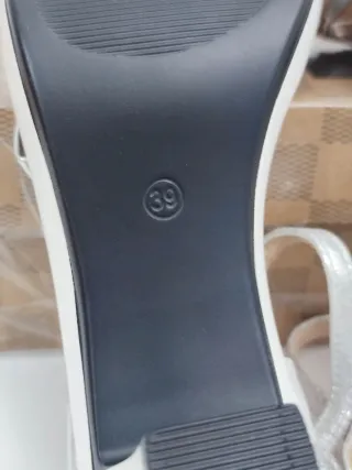 Cretuao Sandalias de tacón cuadrado