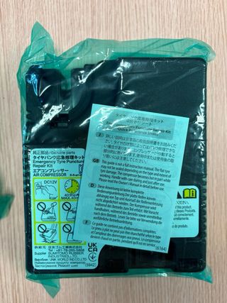 Kit gonfiaggio sicurezza Toyota Compressore