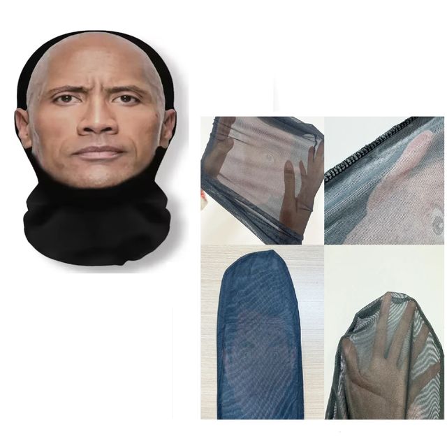 Máscara Facial 3D Divertida