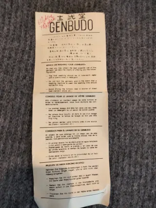 Karategui Gembudo Blanco