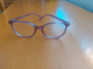 Monturas gafas niña rosa