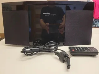 Minicadena Panasonic Negra/Gris