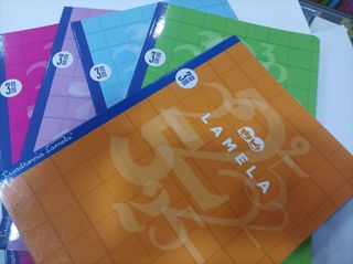 CUADERNOS LAMELA 50 HOJAS A4 3MM