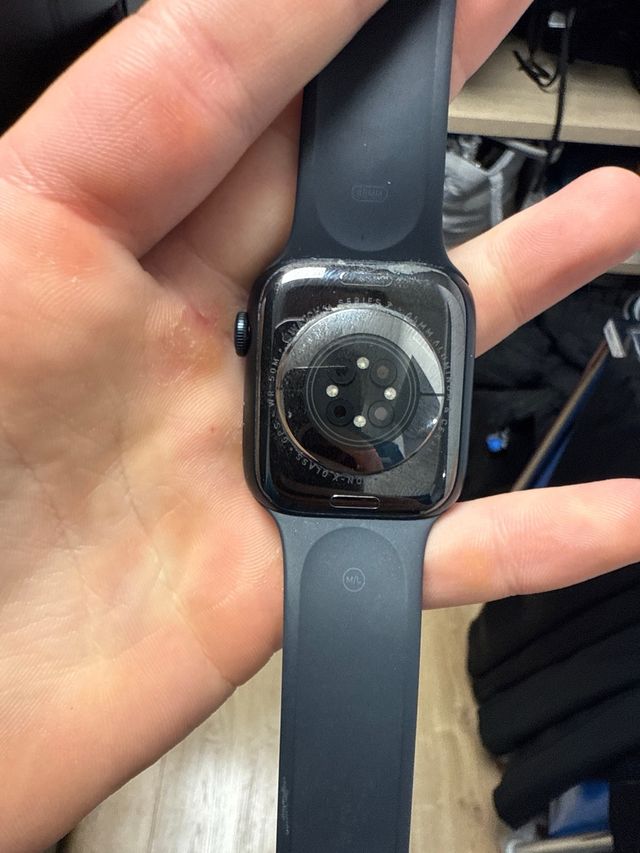 Apple Watch Serie 7 GPS 45mm Negro/Azul Marino