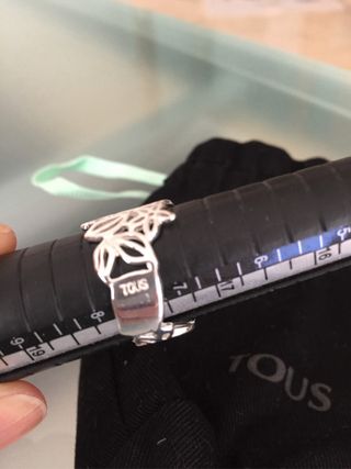 Anillo plata Tous, nuevo