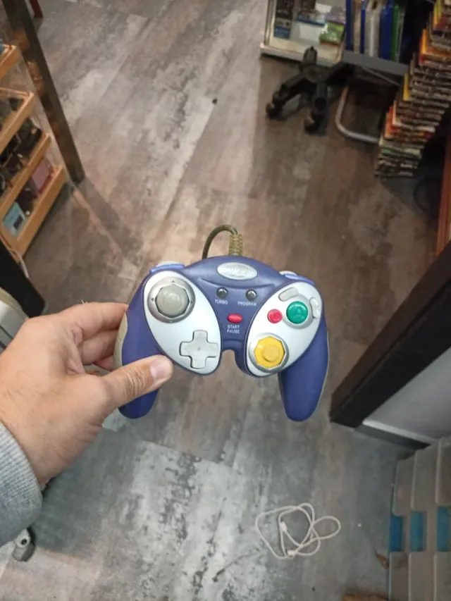 Mando Nintendo GameCube Azul