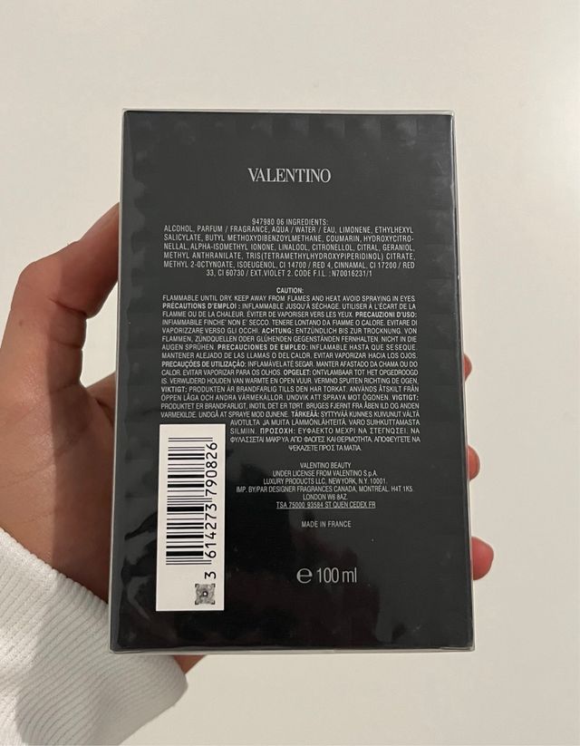 Valentino Born in Roma Intense