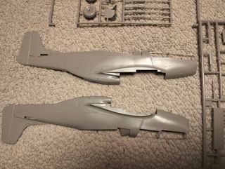 Maqueta North American P-51D Mustang 1/32