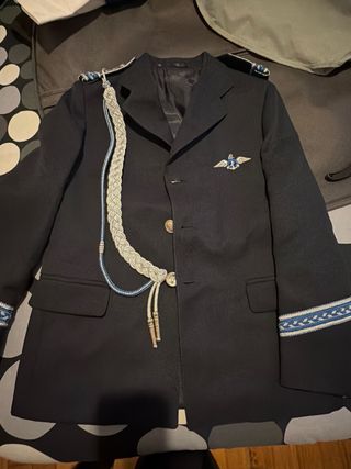 Traje de comunión niño azul