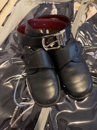 Traje de comunión niño azul