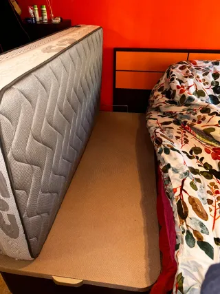 Canapé abatible 90x190 + Colchón Viscoelástico