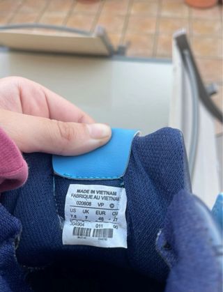 Nike Jordan 1 Azul y Blanco