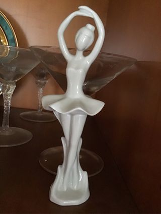 Porcellane: Coppia bambini, uccelli, ballerina