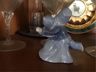 Porcellane: Coppia bambini, uccelli, ballerina