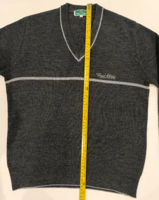 Jersey Fred Perry Pico Años 70 Talla M oi mod