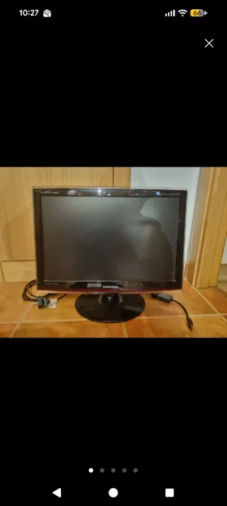 Monitor e TV Samsung 24 Nero