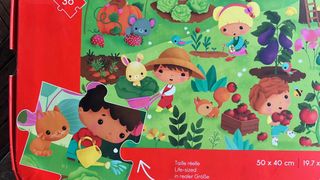 Puzzle Janod 36 piezas El huerto