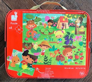 Puzzle Janod 36 piezas El huerto