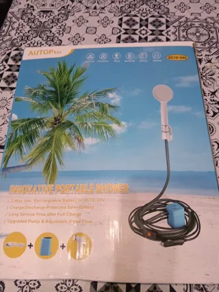 Ducha Portátil Eléctrica 12V