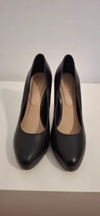 Zapatos de tacón negros T. 38