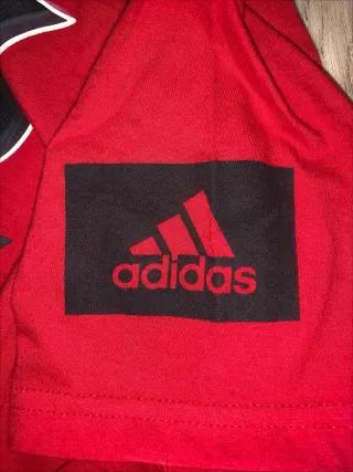 T-shirt Adidas Cards Softball Rossa