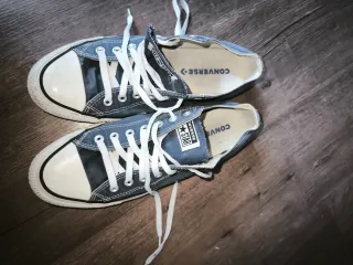 Converse Talla 45 Azul y Blanco