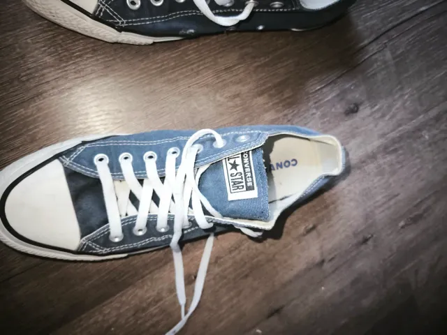 Converse Talla 45 Azul y Blanco