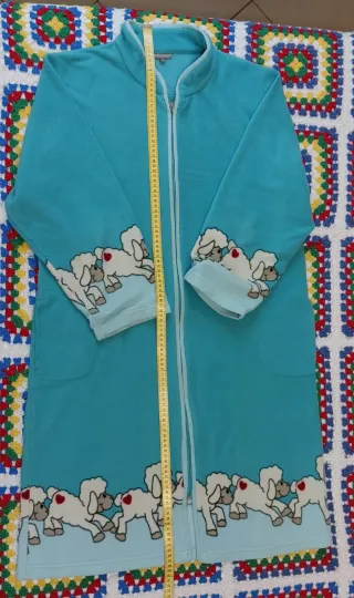 Vestaglia pile donna taglia L