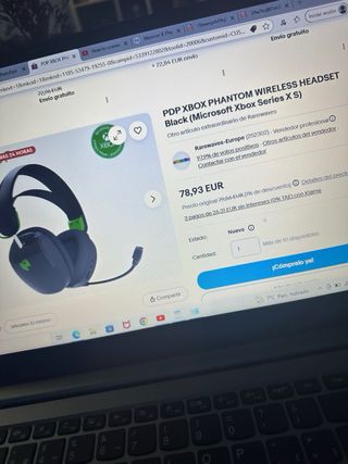 Auriculares PDP Phantom Air Wireless Xbox