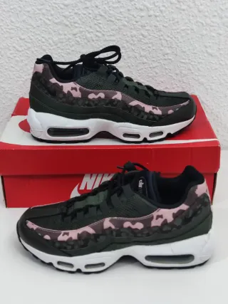 Nike Air Max 95 Mujer Verde Rosa