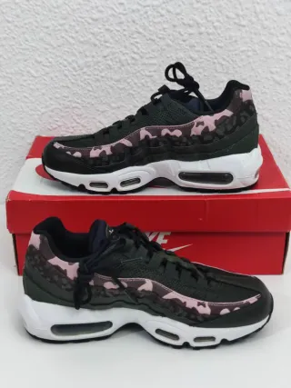 Nike Air Max 95 Mujer Verde Rosa
