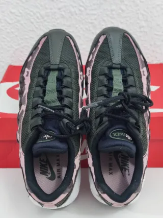 Nike Air Max 95 Mujer Verde Rosa